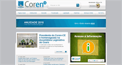 Desktop Screenshot of coren-ce.org.br